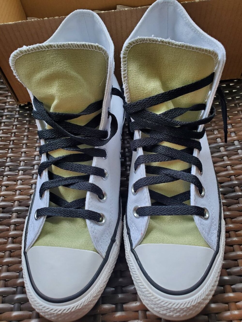 Converse Custom Chuck Taylor High Tops, Women's 9.5 - Picture 2 of 7